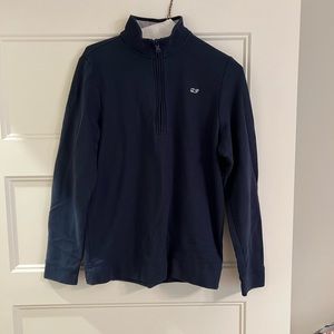Boys XL Vineyard Vines 1/4 zip cotton pullover